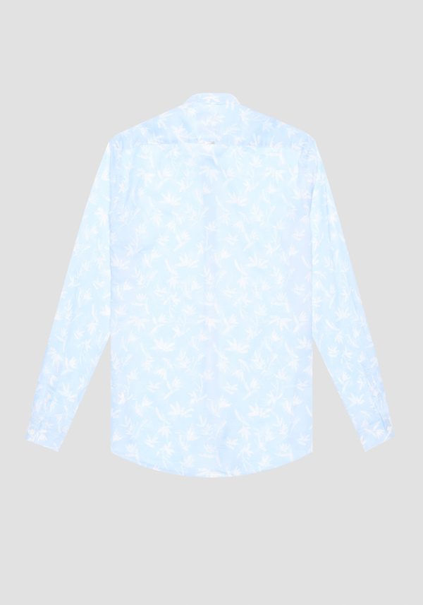 "SEOUL" SLIM FIT SHIRT IN SOFT TOUCH PRINTED COTTON - Antony Morato Online Shop