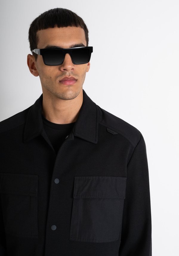 HEMD REGULAR FIT AUS BAUMWOLLMISCHUNG MIT GROSSEN TASCHEN - Antony Morato Online Shop