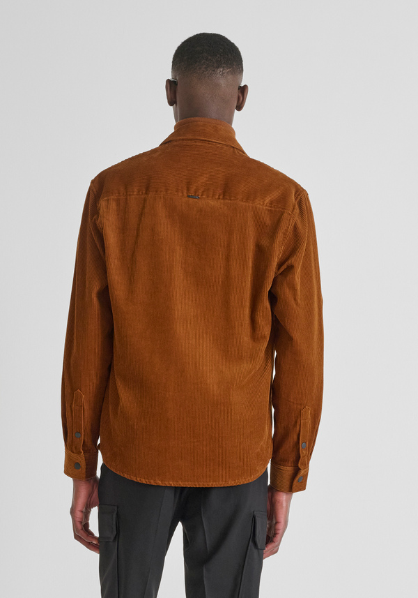 REGULAR FIT SHIRT IN VELVET - Antony Morato Online Shop