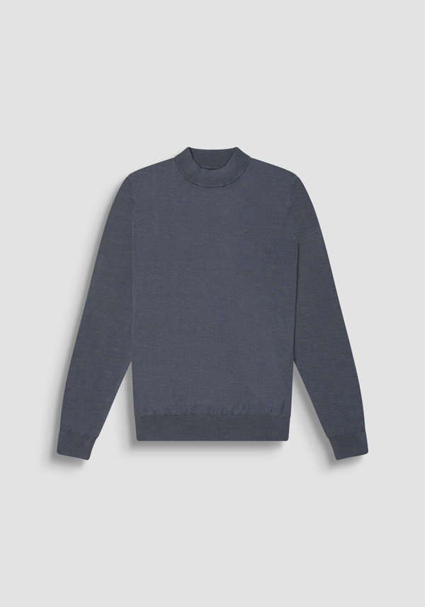 REGULAR FIT WOOL BLEND SWEATER - Antony Morato Online Shop