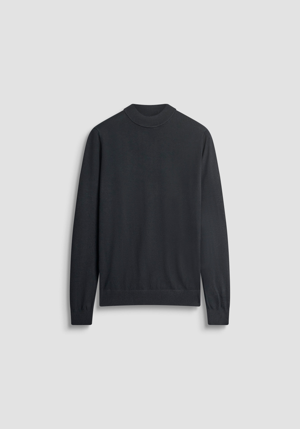REGULAR FIT SWEATER IN WOOL BLEND - Antony Morato Online Shop