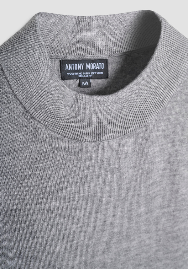 MAGLIA REGULAR FIT IN MISTO LANA - Antony Morato Online Shop