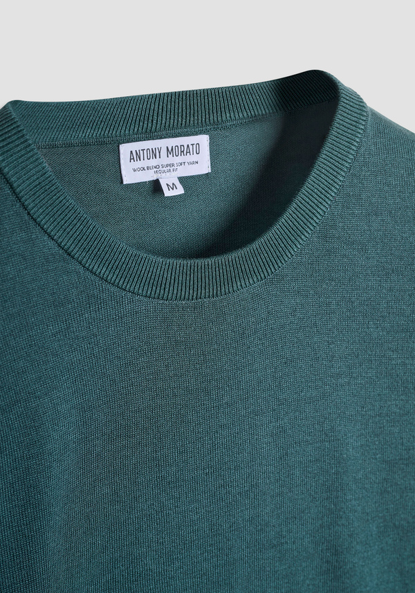 PULL REGULAR FIT EN MÉLANGE DE LAINE - Antony Morato Online Shop