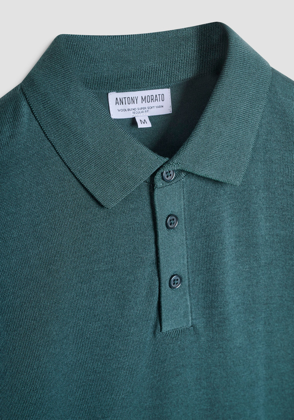 REGULAR FIT SWEATER IN SUPER SOFT WOOL BLEND - Antony Morato Online Shop