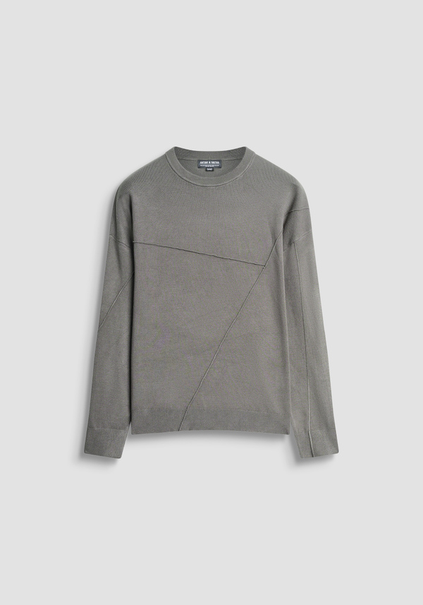 RELAXED FIT PULLOVER AUS VISKOSE-MIX - Antony Morato Online Shop
