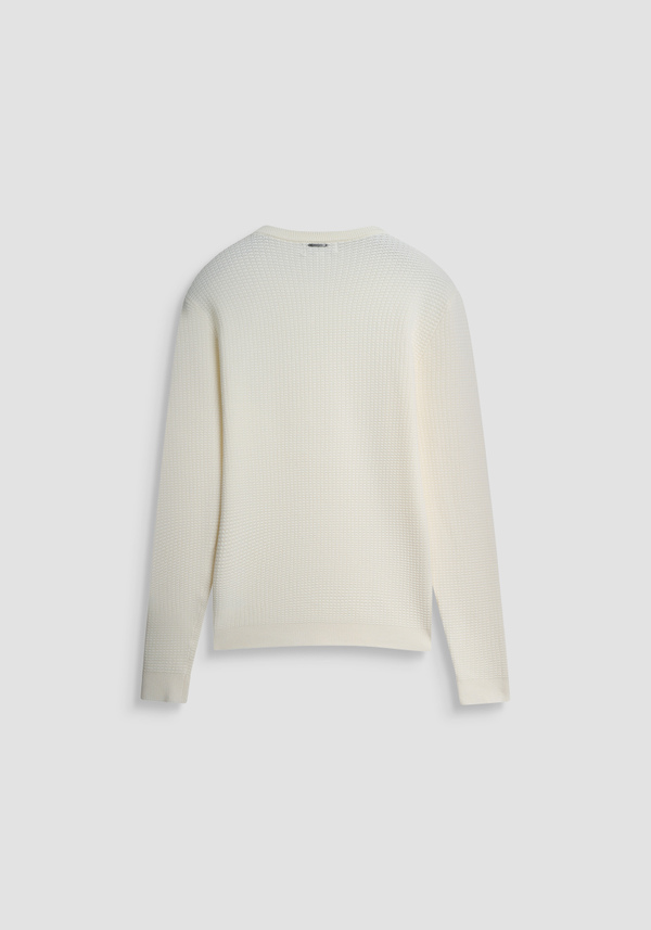 REGULAR FIT SWEATER IN VISCOSE BLEND - Antony Morato Online Shop