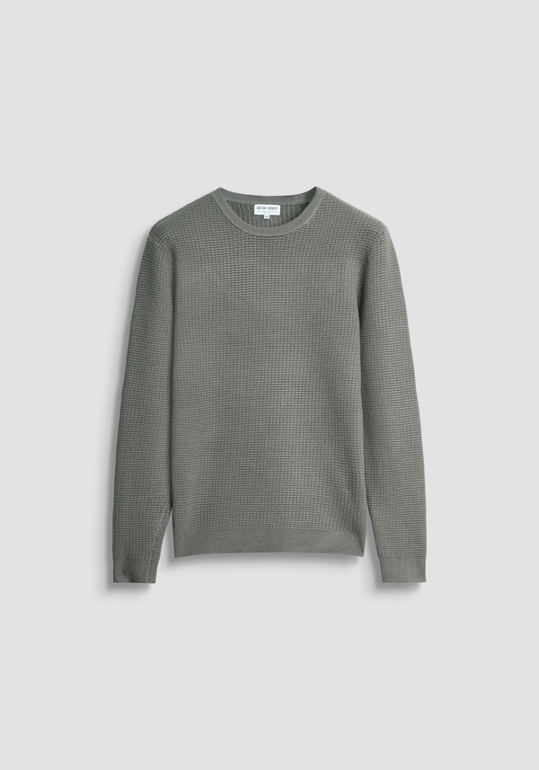 REGULAR FIT SWEATER IN VISCOSE BLEND - Antony Morato Online Shop
