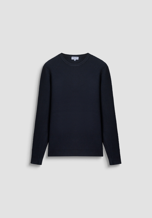 REGULAR FIT SWEATER IN VISCOSE BLEND - Antony Morato Online Shop