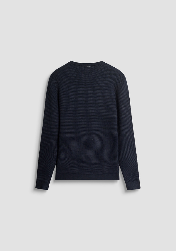 REGULAR FIT SWEATER IN VISCOSE BLEND - Antony Morato Online Shop