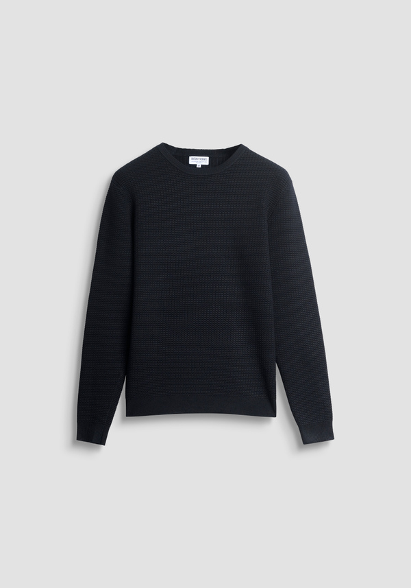 REGULAR FIT SWEATER IN VISCOSE BLEND - Antony Morato Online Shop
