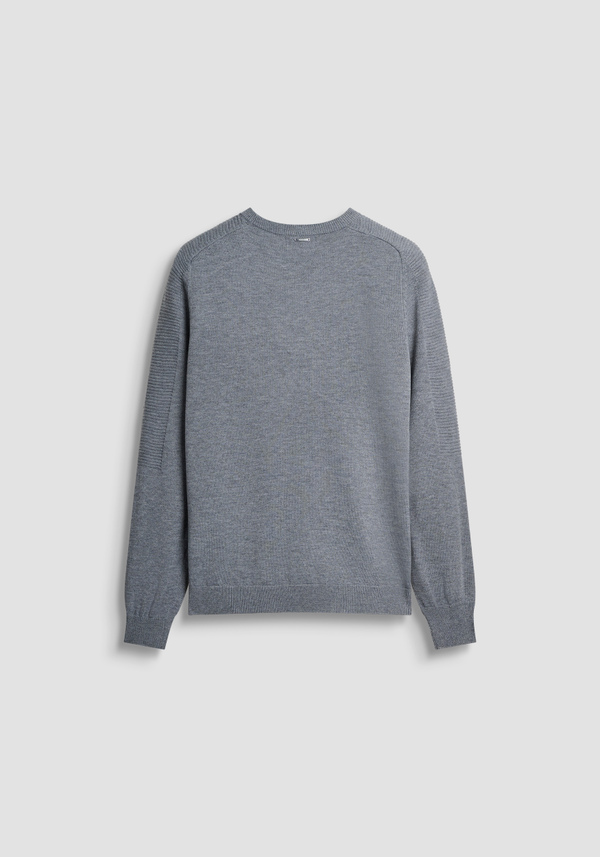 PULL COUPE REGULAR EN MÉLANGE DE LAINE MÉRINOS - Antony Morato Online Shop
