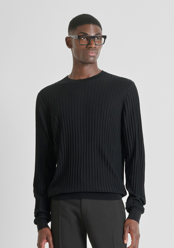 MAGLIA REGULAR FIT IN MISTO LANA - Antony Morato Online Shop
