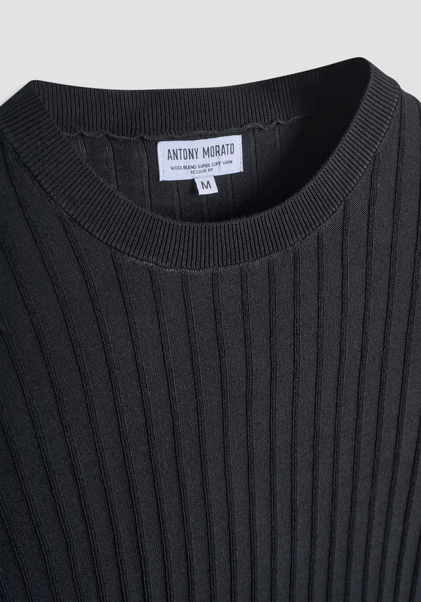 MAGLIA REGULAR FIT IN MISTO LANA - Antony Morato Online Shop