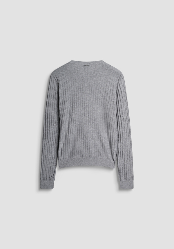 REGULAR FIT SWEATER IN WOOL BLEND - Antony Morato Online Shop