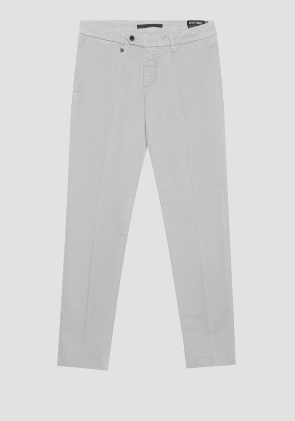 PANTALONI SKINNY FIT “BRYAN” IN MORBIDO COTONE ELASTICO MICRO ARMATURATO - Antony Morato Online Shop