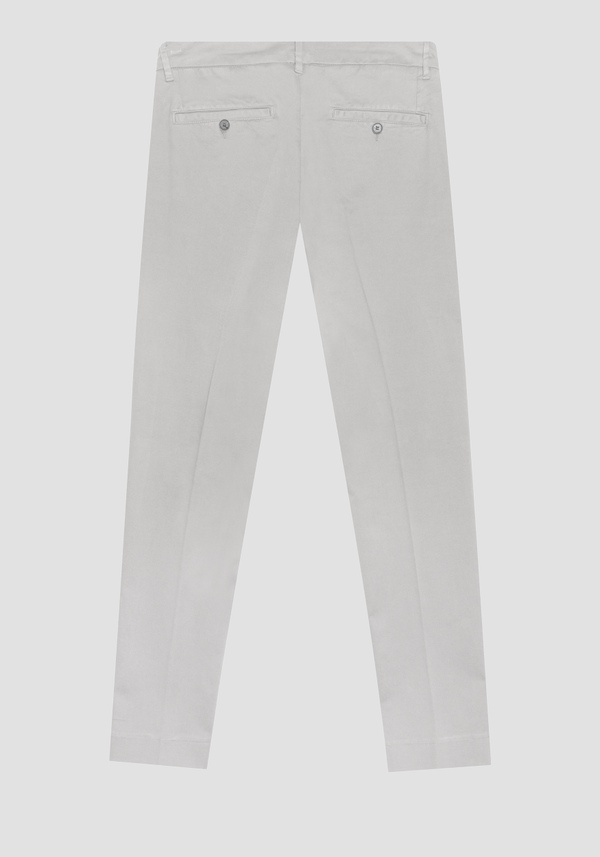 PANTALONI SKINNY FIT “BRYAN” IN MORBIDO COTONE ELASTICO MICRO ARMATURATO - Antony Morato Online Shop