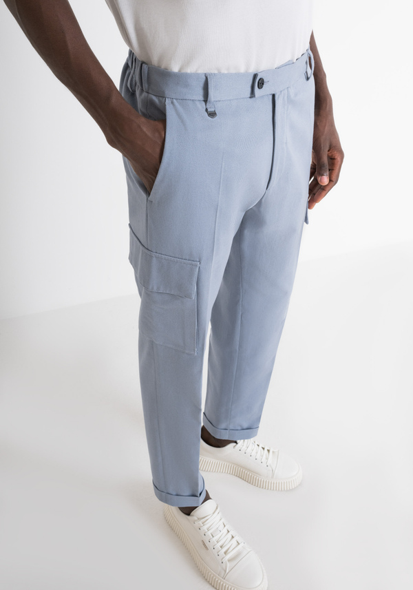 PANTALONI CARGO "OWEN" REGULAR FIT IN MISTO COTONE - Antony Morato Online Shop