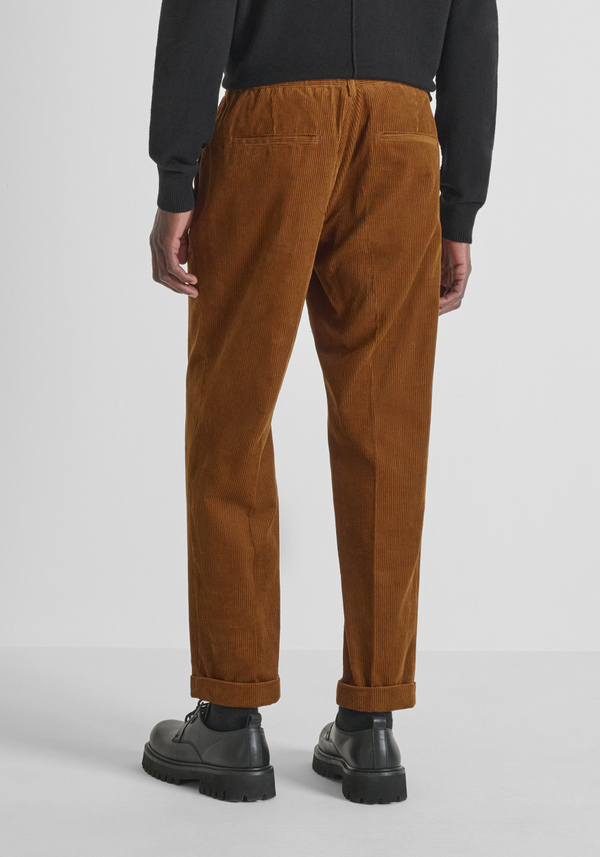 REGULAR FIT TROUSERS "WILL" VELVET - Antony Morato Online Shop