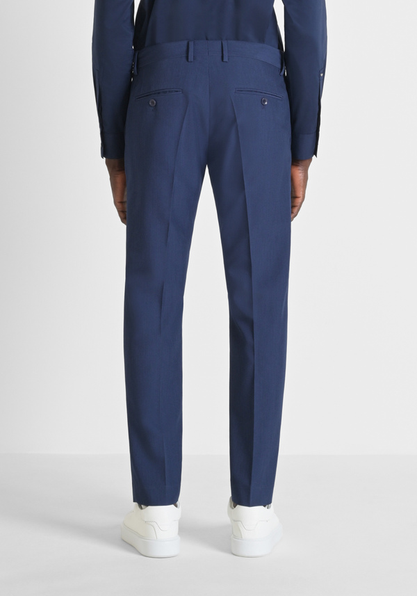 TROUSERS SLIM FIT "BONNIE" IN DENIM EFFECT FABRIC - Antony Morato Online Shop