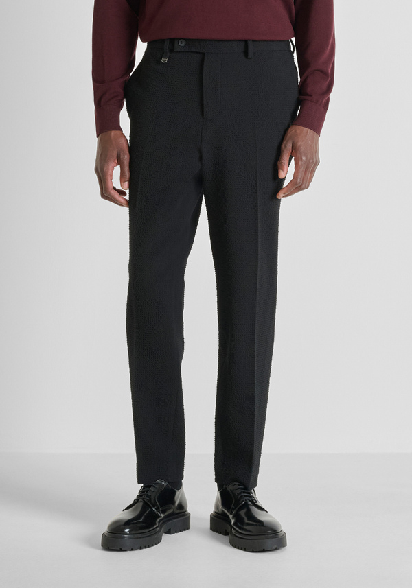 PANTALONI REGULAR FIT "CORA" GAMBA DRITTA IN VISCOSA - Antony Morato Online Shop