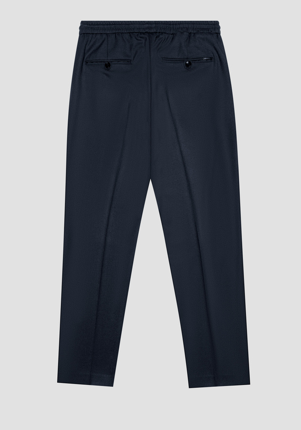 "NEIL" REGULAR FIT TROUSERS WITH ELASTIC AND DRAWSTRING - Antony Morato Online Shop