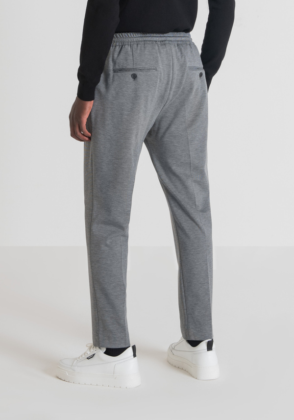"NEI" REGULAR-FIT TROUSERS WITH ELASTIC AND DRAWSTRING - Antony Morato Online Shop