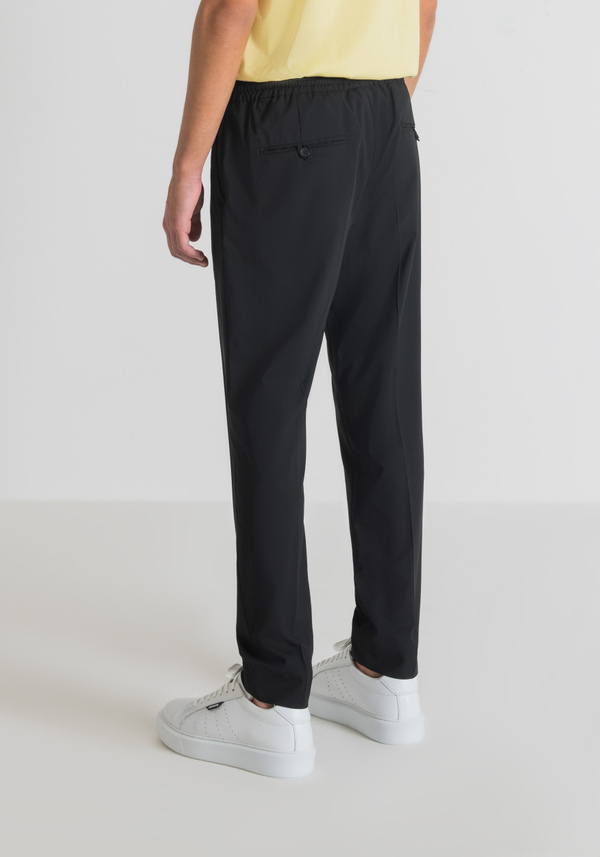 "NEIL" REGULAR-FIT TROUSERS WITH ELASTIC AND DRAWSTRING - Antony Morato Online Shop