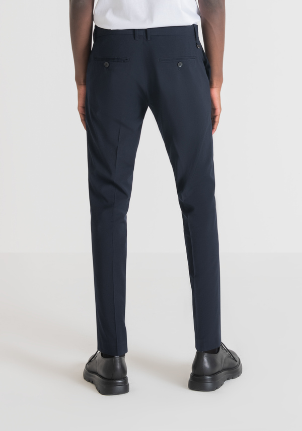 SLIM-FIT “BONNIE” TROUSRS IN A SOFT-TOUCH FABRIC - Antony Morato Online Shop