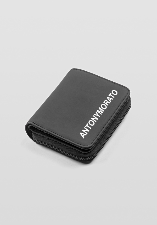 GELDBÖRSE AUS LEDER MIT LOGO - Antony Morato Online Shop