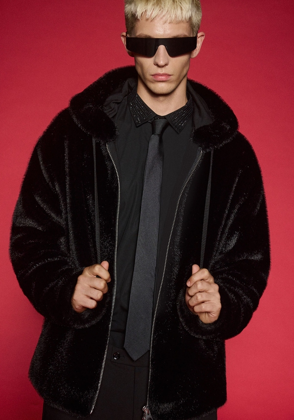 SLIM FIT "LONDON" SHIRT IN EASY IRON FABRIC WITH STUDS - Antony Morato Online Shop