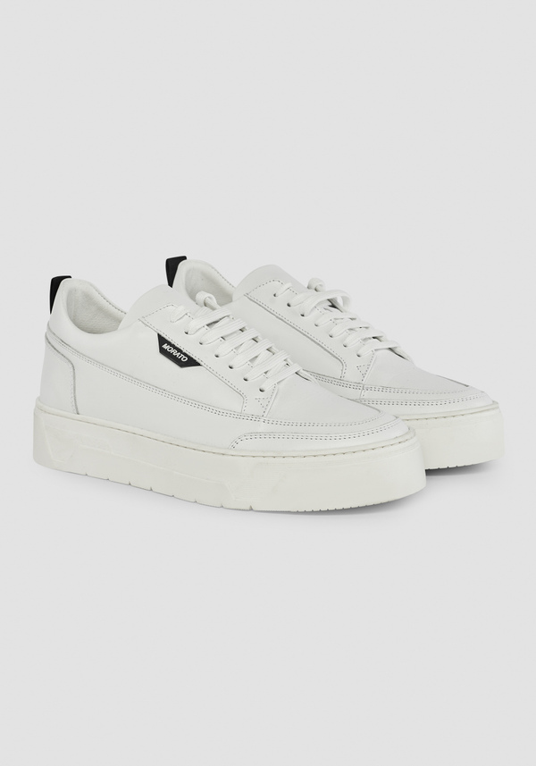 SNEAKER BASSA “FLINT” IN PELLE - Antony Morato Online Shop