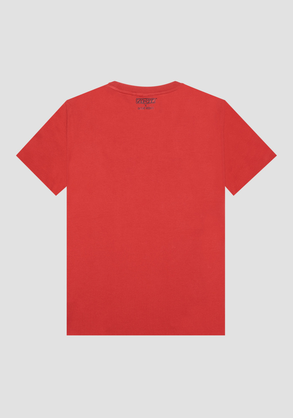 CAMISETA REGULAR FIT 100 % DE ALGODÓN CON ESTAMPADO DE PAC-MAN - Antony Morato Online Shop