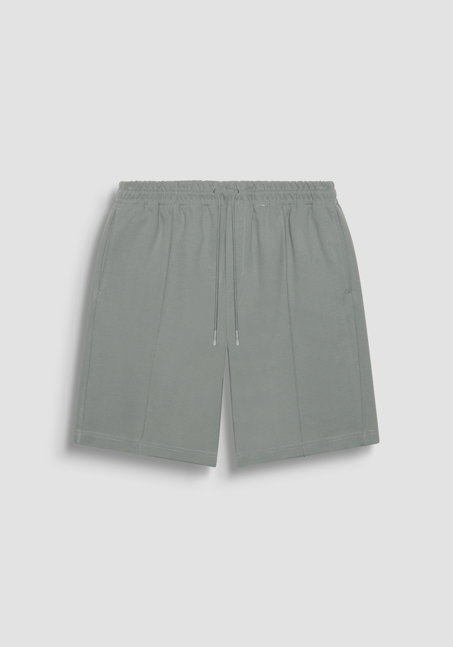 PANTALONCINI IN FELPA CARROT FIT IN COTONE ELASTICIZZATO CON COULISSE - Antony Morato Online Shop