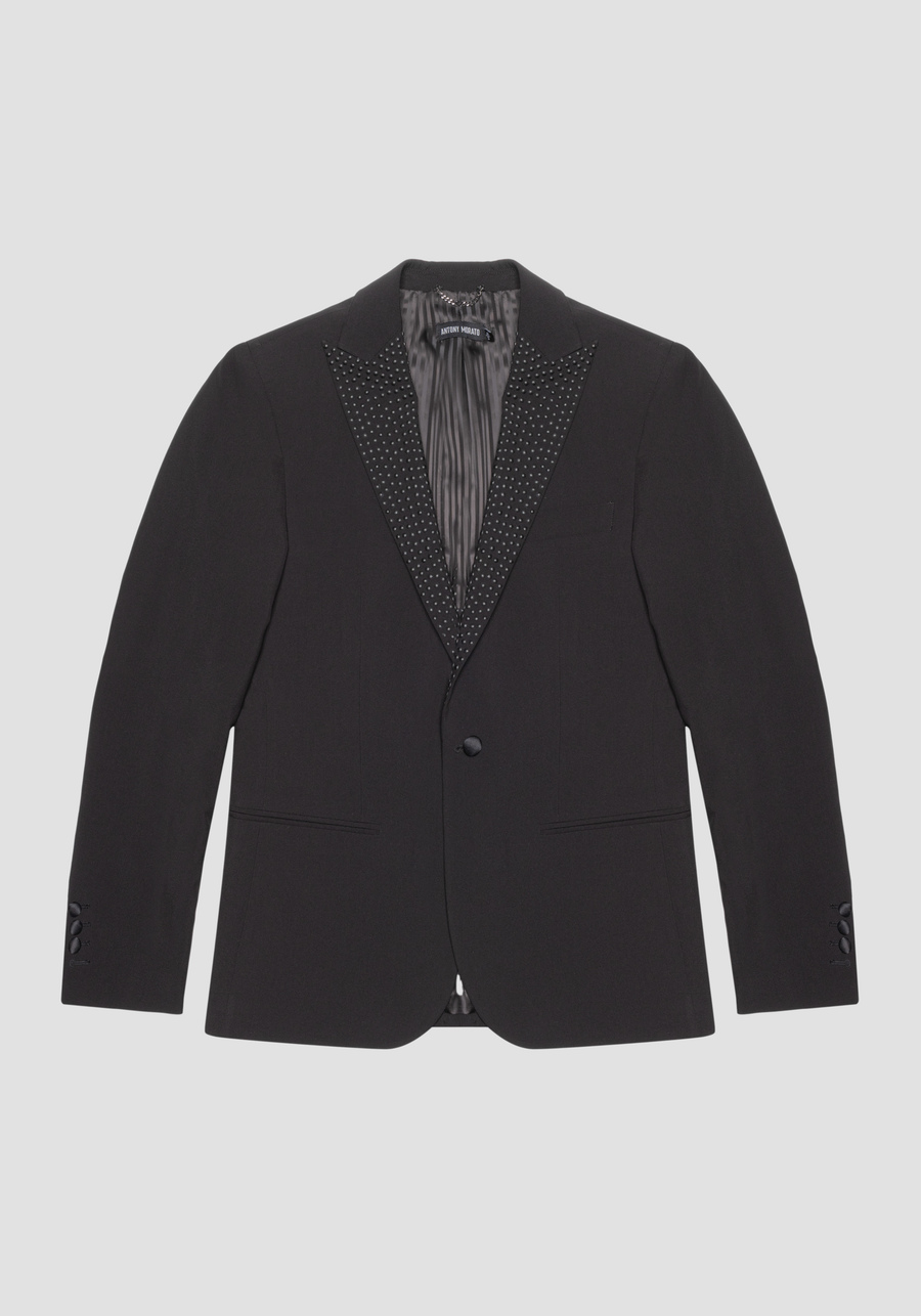 VESTE SLIM FIT « VIVIENNE » EN VISCOSE NOIR - Antony Morato Online Shop