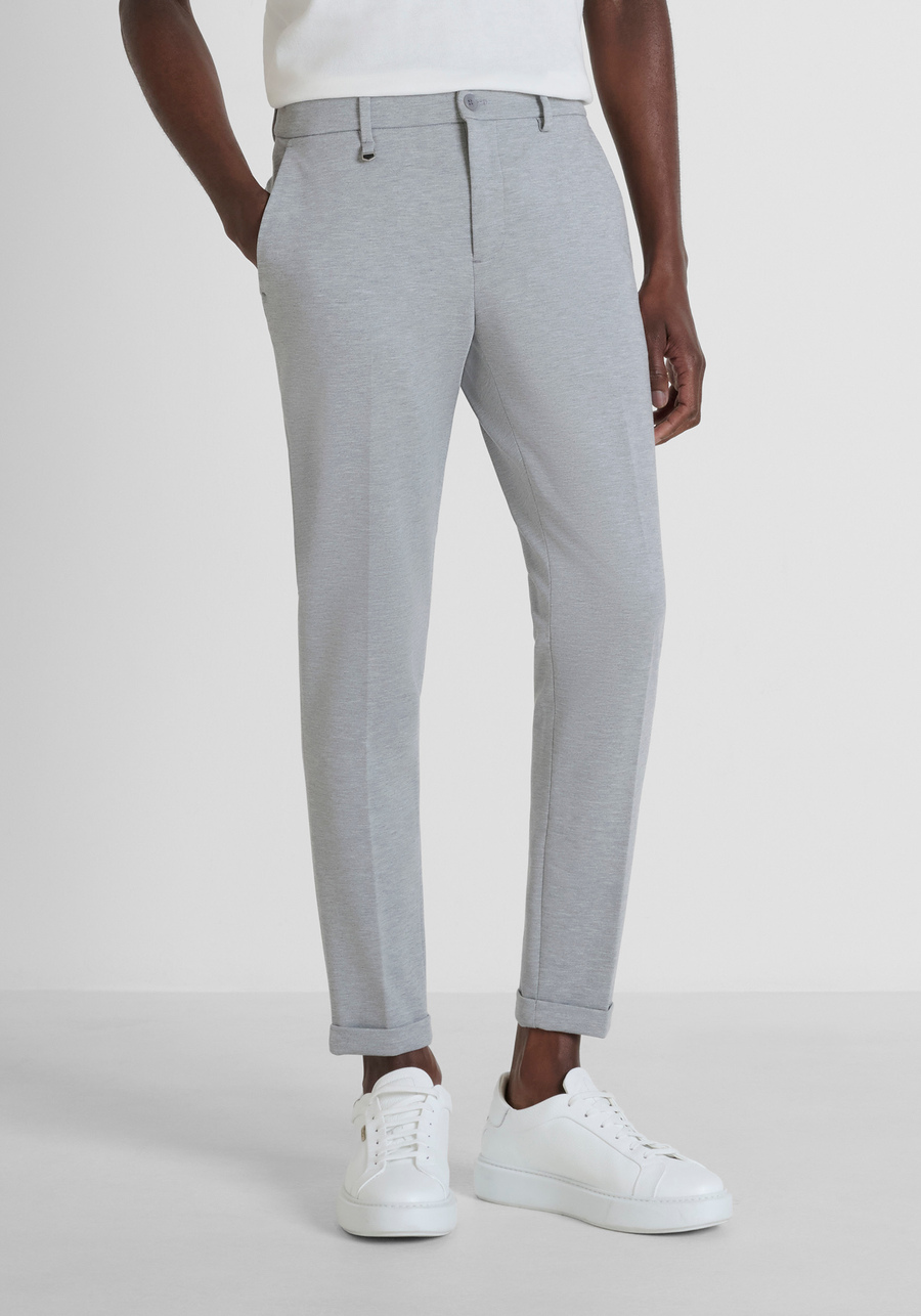 PANTALONI SUPER SKINNY FIT "ASHE" IN MISTO VISCOSA ELASTICA - Antony Morato Online Shop
