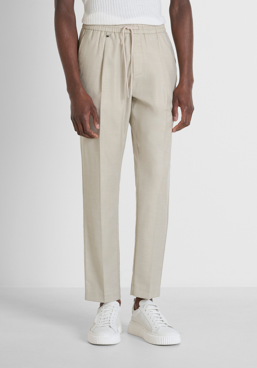 REGULAR FIT HOSE „NEIL“ AUS STRETCH-VISKOSE-MISCHUNG - Antony Morato Online Shop