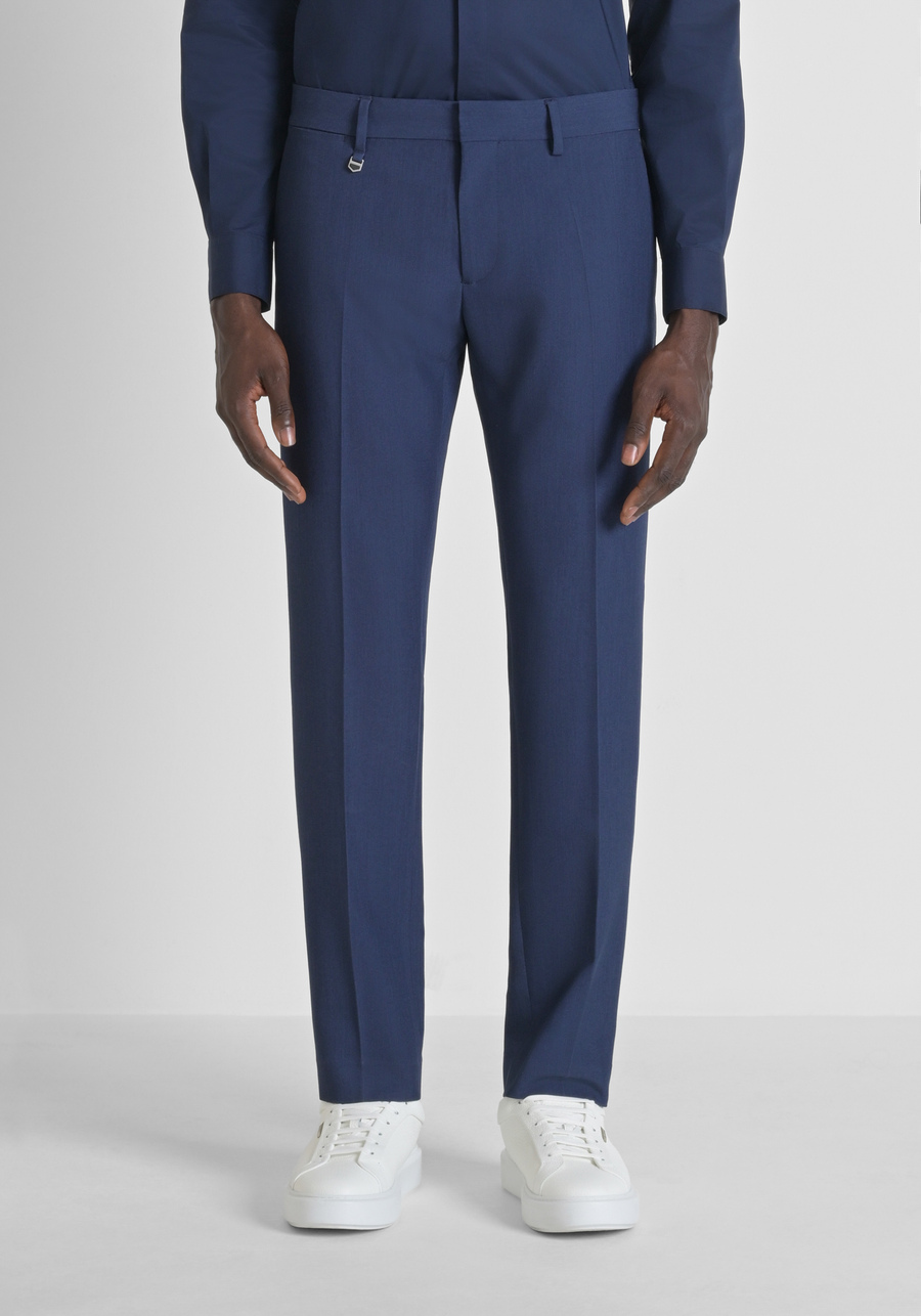 SLIM FIT HOSE „BONNIE“ AUS DENIM-EFFEKTSTOFF - Antony Morato Online Shop