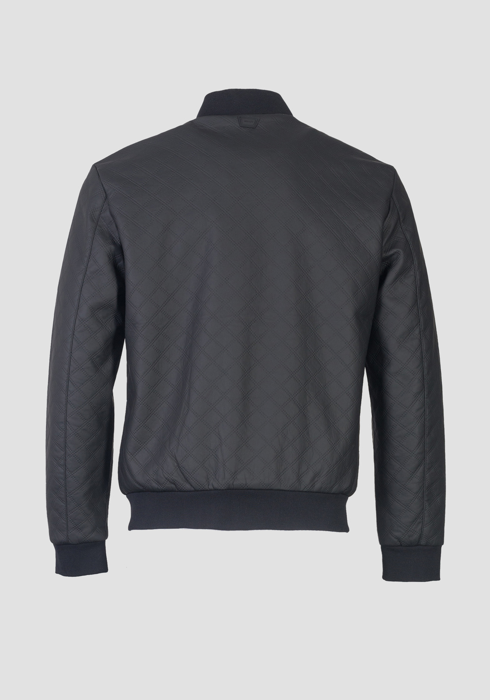 BOMBER JACKET IN LEATHERETTE WITH EMBOSSED PATTERN - Antony Morato Online Shop