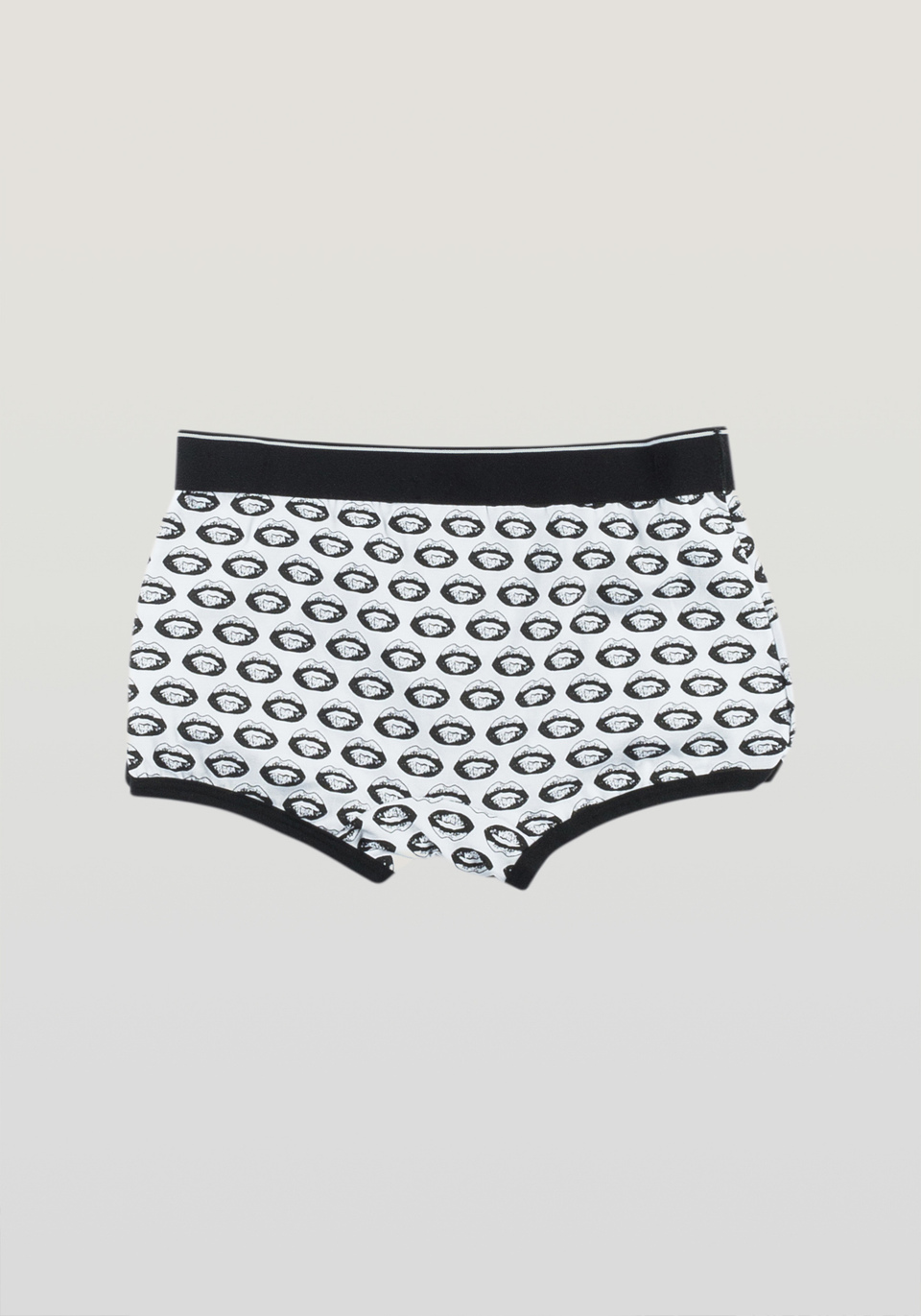 BOXERS IN STRETCH COTTON WITH LIPS PRINT - Antony Morato Online Shop