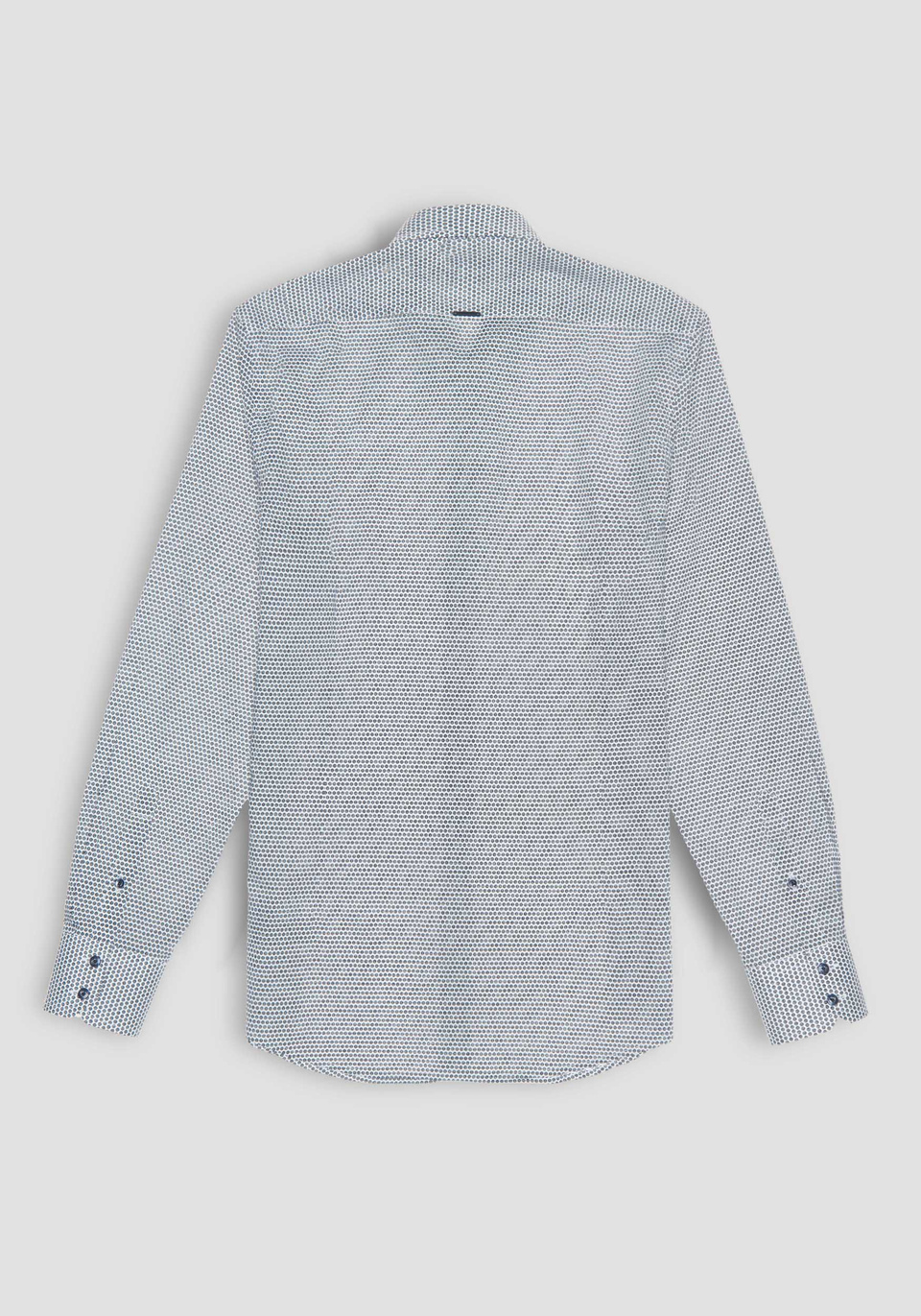 Camisa slim estampada de popelina de algodón - Antony Morato Online Shop