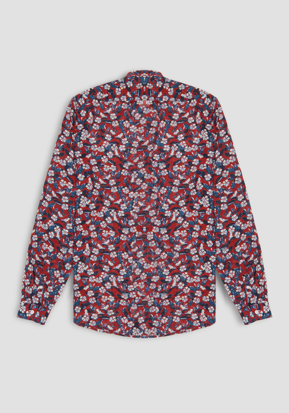 SLIM-FIT “SEOUL” SHIRT IN 100% COTTON WITH A FLORAL PRINT PATTERN - Antony Morato Online Shop
