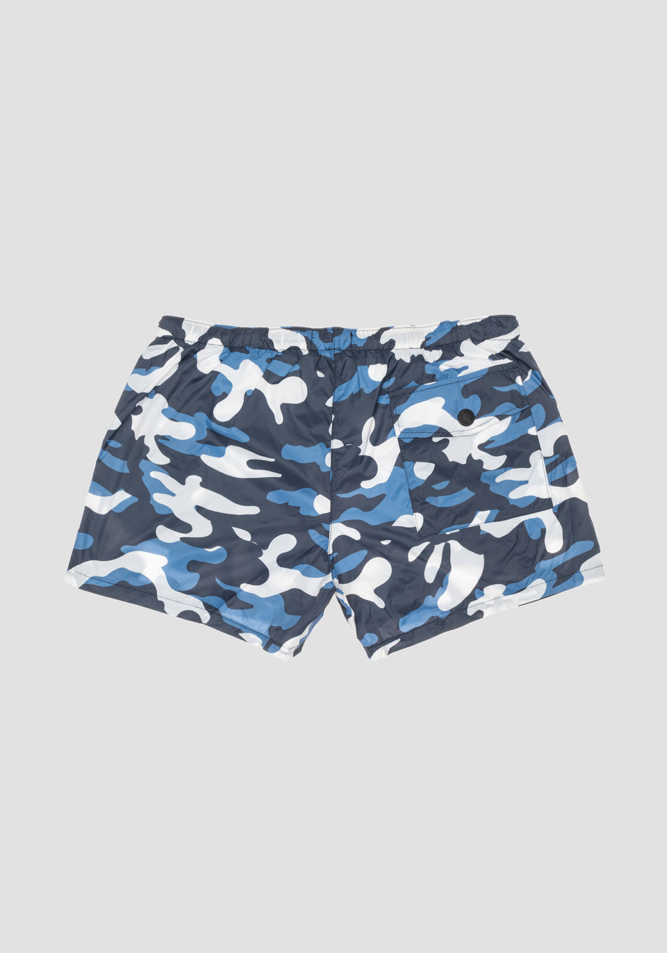 SLIM-FIT SWIMMING TRUNKS WITH CAMOUFLAGE PRINT - Antony Morato Online Shop