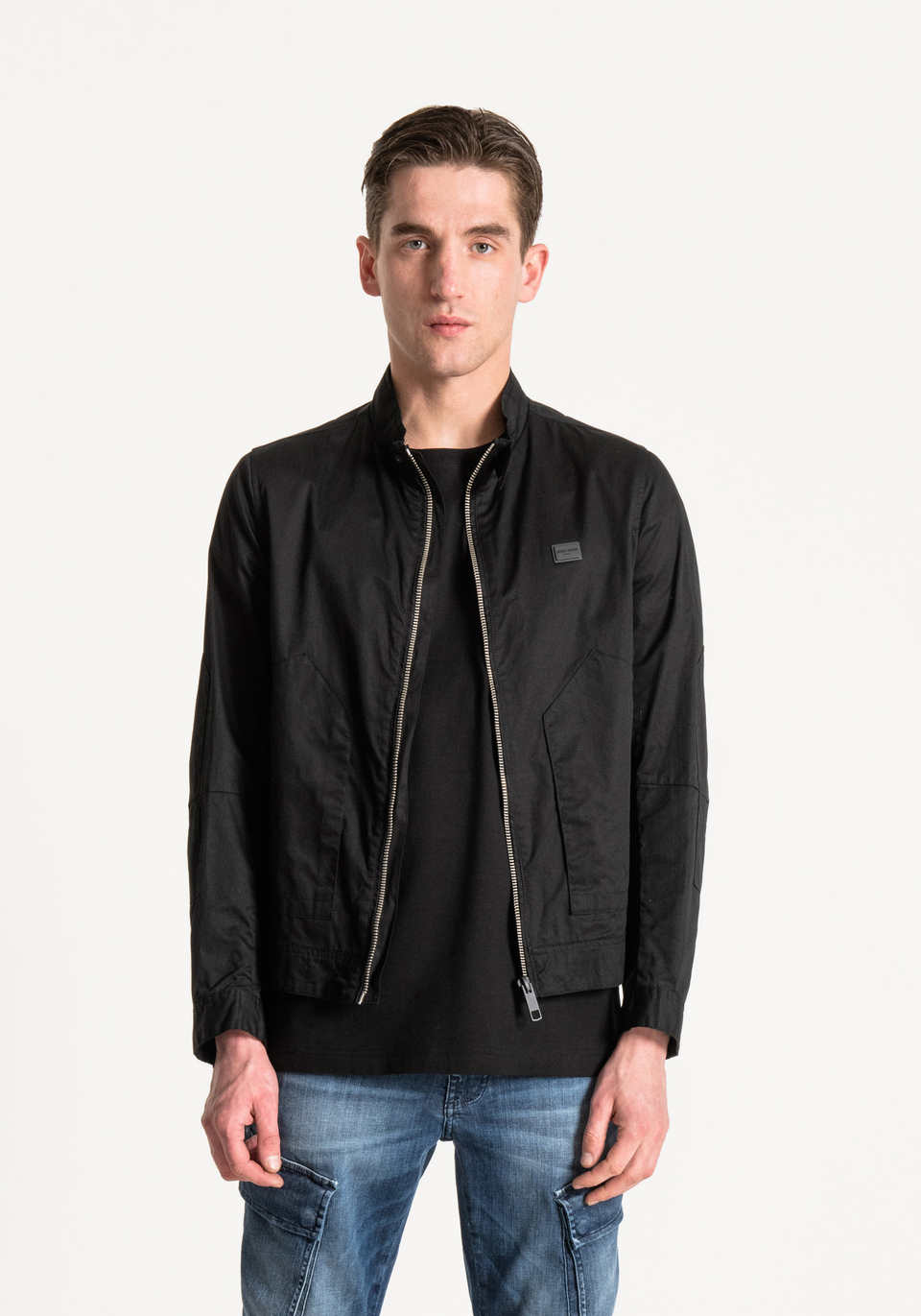 Jacket with mandarin collar - Antony Morato Online Shop