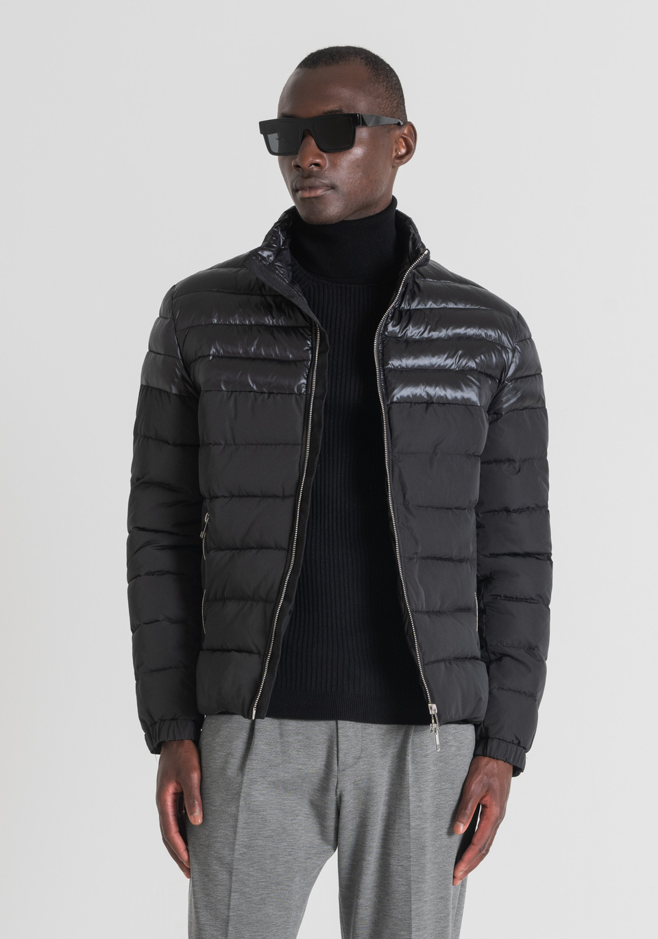 technical fabric jacket
