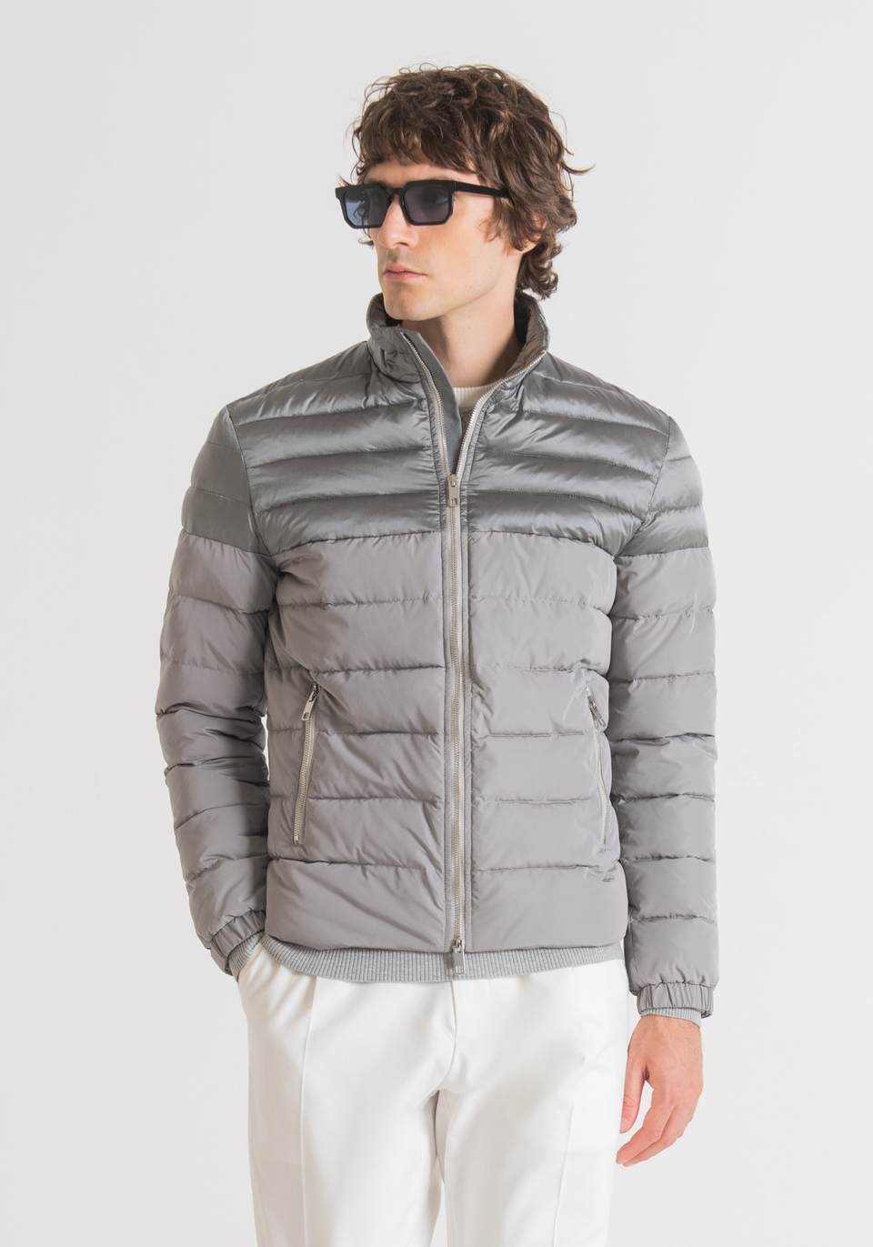 technical fabric jacket