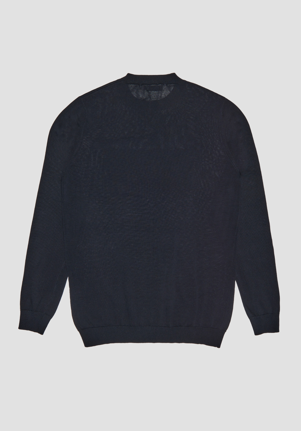 SWEATER IN PURE COTTON YARN WITH LOGO - Antony Morato Online Shop
