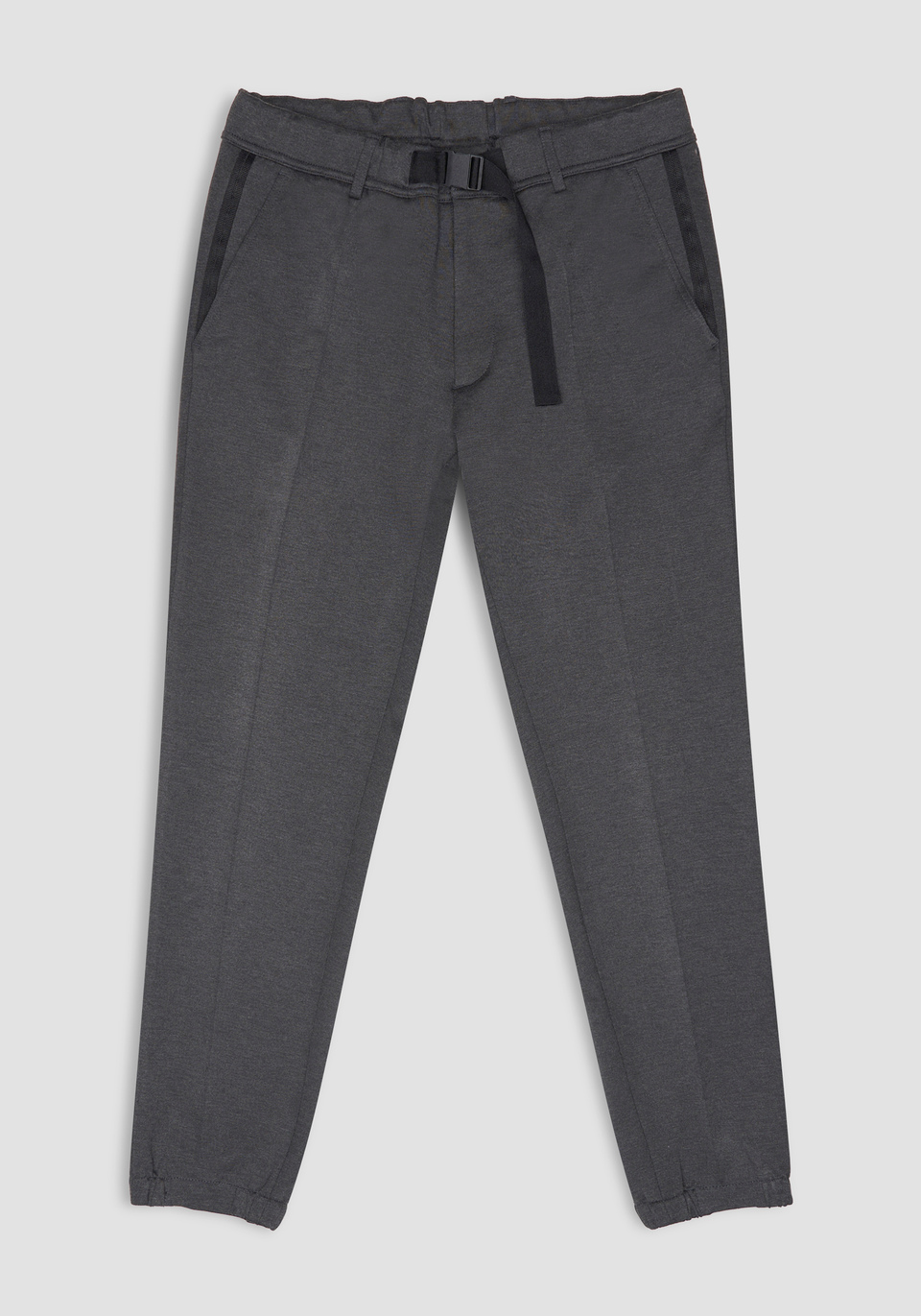 CARROT FIT STRETCH VISCOSE-BLEND TROUSERS - Antony Morato Online Shop