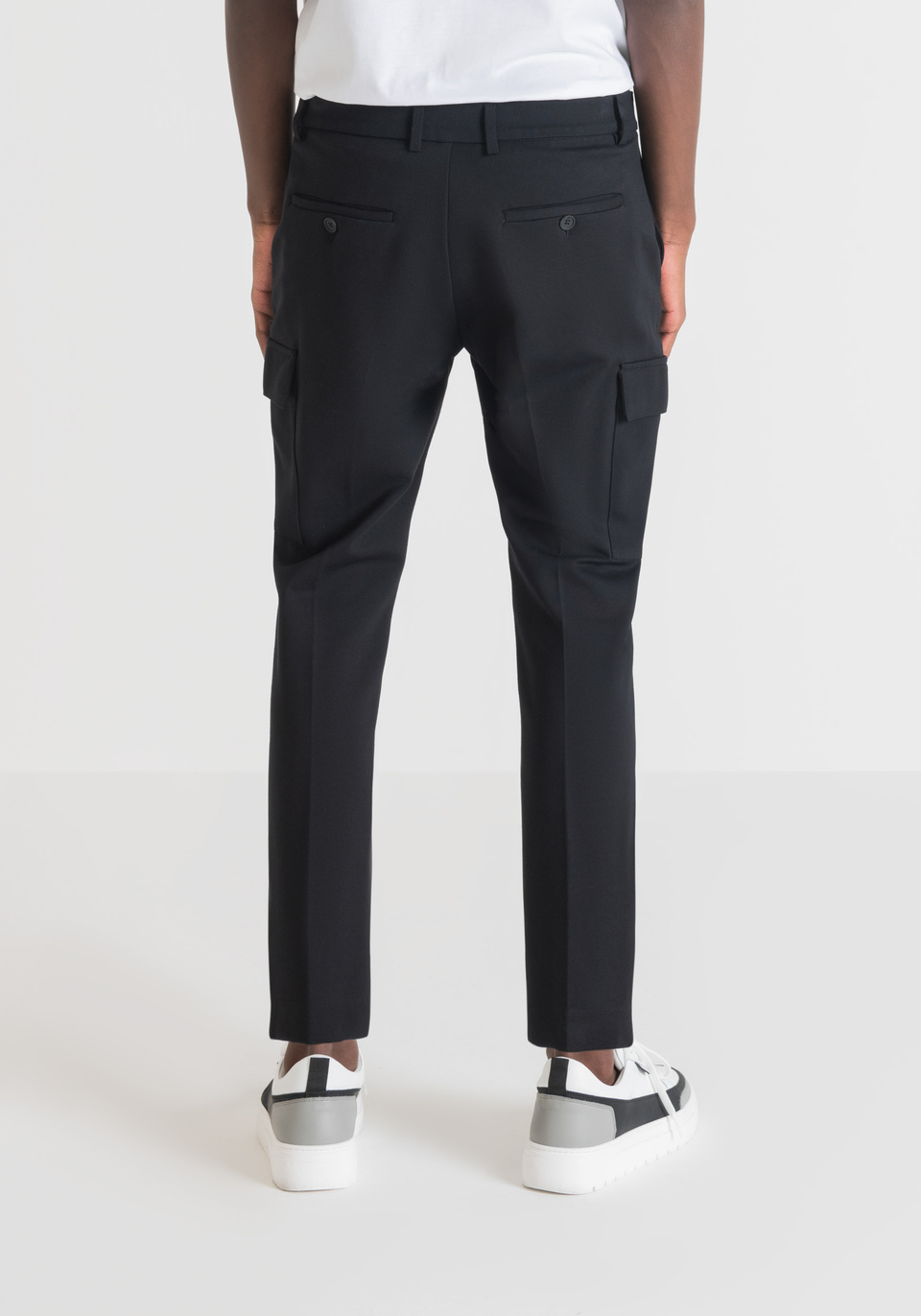 "BJORN" SKINNY FIT TROUSERS WITH LARGE POCKETS - Antony Morato Online Shop
