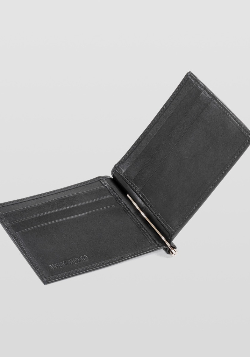 WALLET IN TUMBLED LEATHER - Antony Morato Online Shop