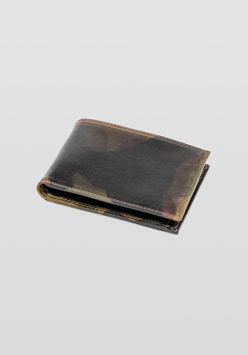 WALLET IN CAMOUFLAGE LEATHER - Antony Morato Online Shop